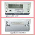 thumbnail image 4 of GHSDFBB Home Keyhole Infrared PIR Wireless Auto Sensor Motion Detector LED Light lamp for Kitchen Hallway Stairway Silver, 4 of 7
