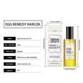 thumbnail image 4 of Pisexur Belleza Maquillaje Suero capilar con huevo, aceite que nutre, suaviza y repara el daño por quemaduras y teñido. Suero que nutre y previene la irritación del cabellopara mujeres y hombres, 4 of 9