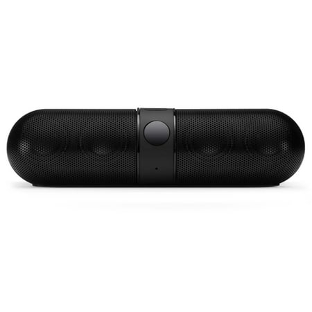 Bluetooth Wireless Portable FM Stereo Bass Aux Rechargeable Pill Speaker (Best Portable Bluetooth Speakers With Bass In India)