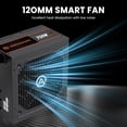 thumbnail image 6 of ARESGAME 750W Semi-Modular ATX Gaming Power Supply 80lus Bronze Certified PSU (AGV750), 6 of 7