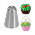 thumbnail image 2 of Heldig Grass stainless steel piping tips for cakes, fondant, cupcakesB, 2 of 6