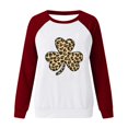thumbnail image 4 of QIPOPIQ Chandails à Manches Longues pour Femmes T-Shirts de la Saint-Patrick T-Shirts de la Saint-Patrick pour Dames Shamrock T-Shirt Vert Chandail T-Shirts de la Saint-Patrick Col Rond T-Shirts de Fête T-Shirts Graphiques Aubaines, 4 of 4