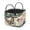 Butterfly Floral Mandala, variant on Garronmavis Running Horse Aztec Quilted Laundry Basket with Handles, Foldable Large Capacity Decorative Fabric Laundry Hamper for Bedroom, Bathroom, Nursery