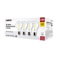 thumbnail image 7 of Satco S12462 60W Equivalent Warm White A19 Medium Clear Dimmable LED Light Bulb - pack of 4, 7 of 7