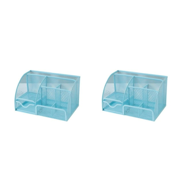 Organizador de escritorio Sidaley unisex Azul claro 480g 2Conjunto