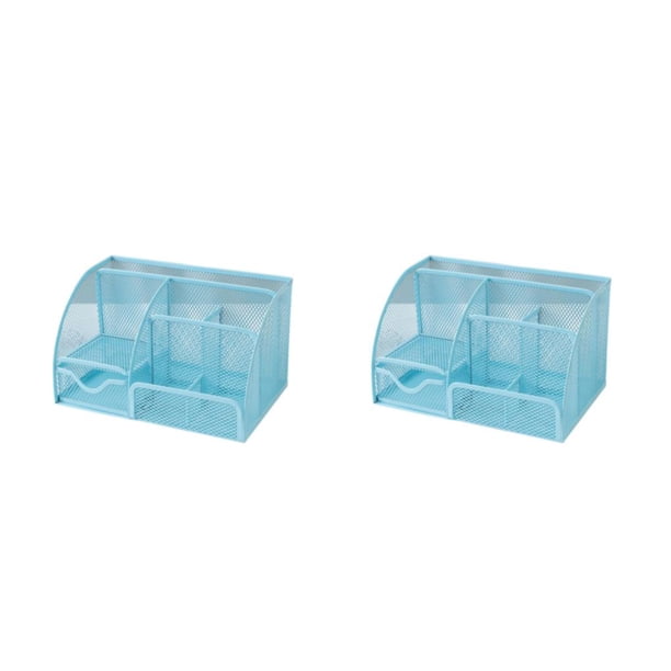 Organizador de escritorio Sidaley unisex Azul claro 480g 2Conjunto