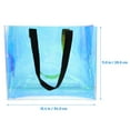 thumbnail image 5 of YIHONGMU PVC Holographic Tote Bag - Large, Reusable, Clear & Iridescent, 5 of 6