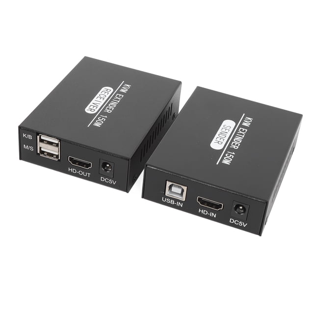 5e HD Multimedia Interface Extender Realization Uncompressed Transmit 1080P Full HD By Single Cat 5e 6 Up to 150m EDID Copy Compatible for DTS PC HDCP