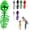 Green, variant on 2026 My Cozy Dino Plush Skeleton Hood,3D Spinosaurus Skull Mask & Plush Spine For Dress-Up, Parties & Photos
