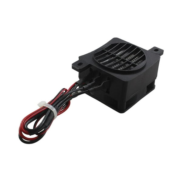 Inteprter Calentador 24V 12V DC Ventilador Termostático Calentador de incubadora de huevos Calentador de ventilador PTC 12V 70W Electrodomésticos 24V 300W
