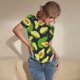 thumbnail image 3 of Fotbe Fresh Avocado Body de Mujer con Cuello Redondo y Mangas Cortas, Sin Mangas Ajustado, Suave, Cómodo y Básico-X-Large, 3 of 7