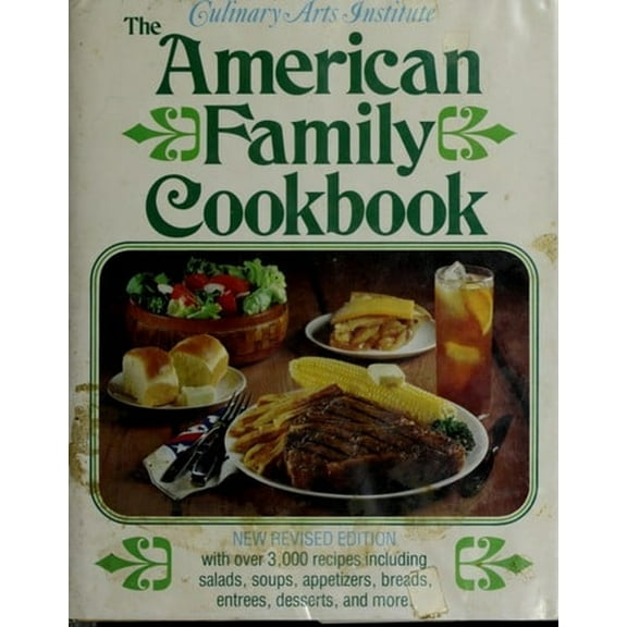 Pre-Owned American Family Cookbook Paperback - USED