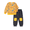 Yellow & Grey, variant on Arshiner Boys Pant Sets Long Sleeve Shirts and Pants Crewneck Sweatshirt for Fall Winter