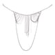 thumbnail image 1 of Cadena para el cuerpo de las mujeres Joyería para el cuerpo Cadena para el hombro Accesorios para bikini para fiestas, y Plata, 1 of 9