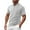 Gray, variant on hoksml Men Big And Tall Polo Shirts Solid Color Collared Button Short Sleeve Summer Lightweight Breathable T Shirt Turndown Collar Blouse Sporty Top