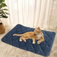 thumbnail image 3 of Milaget Self Heating Pets Pad Cat Dog Non Slip Bottom Self Warming Mat for Kitty Outdoor Blue 40x50cm, 3 of 8