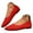B Red, variant on Wide Width Ballet Flats Shoes for Women Lightweight Foldable Knit Flats Comfortable Dressy Casual Work Loafers Silver Size 8