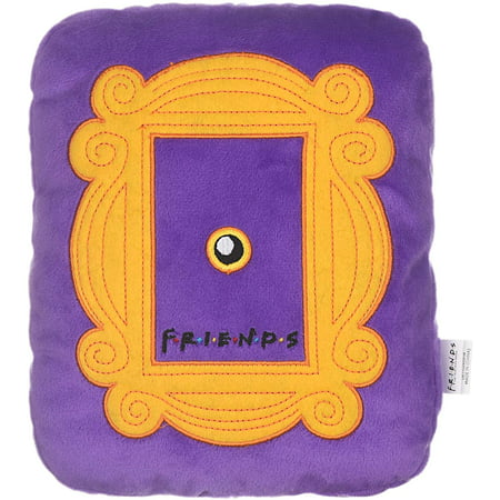 Friends TV Show Friends Dog Toy 8 Inch Purple and Gold Picture Frame from Friends TV Show Stuffed Animal Dog Toy Friends TV Show Merchandise Plush