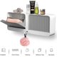 thumbnail image 2 of Bar Soap Holder for Shower Wall with Hooks, 2-in-1 Wall Mounted Soap Dish for Shower/Kitchens/Bathroom, Adhesive Soap Boxes, 2 of 4