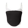 thumbnail image 4 of HexaHive Women's Wrap Corset Bustier Crop Top - Sexy Spaghetti Strap, Open Back, Fashionable, 4 of 5