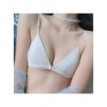 thumbnail image 3 of Underwear Thin Strap Wireless Push Up Bra Backless Comfort Bralette Sexy Soft Bras for Women, 3 of 5