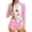 Pink, variant on OGLCCG Girls 2 Pieces Rash Guard Swimsuit Long Sleeve Tankini Bathing Suit Strawberry Printed UPF 50 Summer Beach Swimwear 8-15 Years