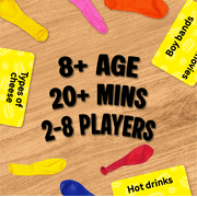 Poppin Panic Family Party Game 2-8 Players, by Lucky Egg