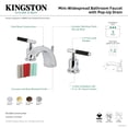 thumbnail image 7 of Kingston Brass KB8955CKL Kaiser Mini-Widespread Bathroom Faucet with Pop-Up Drain, Oil Rubbed Bronze, 7 of 7