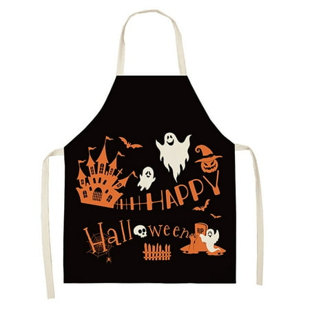 

KI-8jcuD Apron Women Men Skeleton Bones Apron for Funny Skeleton Designs Apron Dress Black Cooking Apron for Mom Plus Size