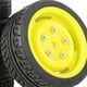 thumbnail image 3 of 4 piezas de neumáticos para coche RC 1/16 1/12 1/14, modificación de vehículos, modelo de repuestos para coche Amarillo, 3 of 4