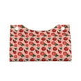 thumbnail image 4 of Lsque Tomatoes Printed Long Tissue Box Cover Holder, Facial Paper Organizer Dispenser,Triangle with Bottom Belt, PVC Leather Decorative Organizer, 4 of 9