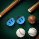 thumbnail image 2 of 8 pelotas de práctica de béisbol - Pelotas de entrenamiento blandas de 74 mm para bateo, bateo y lanzamiento - Airflow Softball de vuelo limitado para interiores y exteriores, 2 of 8