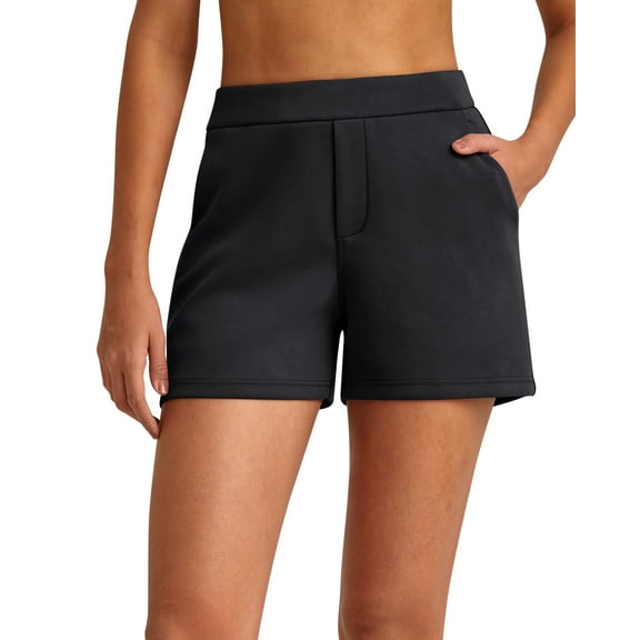 G4Free Smoofit Modal Soft Casual Shorts for Women 4" High Waisted Sweat Shorts Summer Lounge Shorts with Pockets
