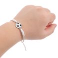 thumbnail image 3 of OULII Soccer Players Adjustable Braided Bracelet Multi Color Alloy Sports Accessory, 3 of 8