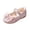 Pink, variant on Girls Dress Shoes Glitter Bow Slip-On Adjustable Snap Mary Jane Shoes Sparkly Outdoor Vacation Party Wedding Flower Shoes Pink 8 Toddler