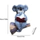 thumbnail image 4 of Estatua De Jardín, Escultura De Koala Solar, Adorno De Koala De Árbol Al Aire Libre Para Decoración De Jardín Eigraketly HA036920-00, 4 of 6