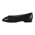 thumbnail image 2 of Lambskin Two Tone Bow Ballet Flats, 2 of 3