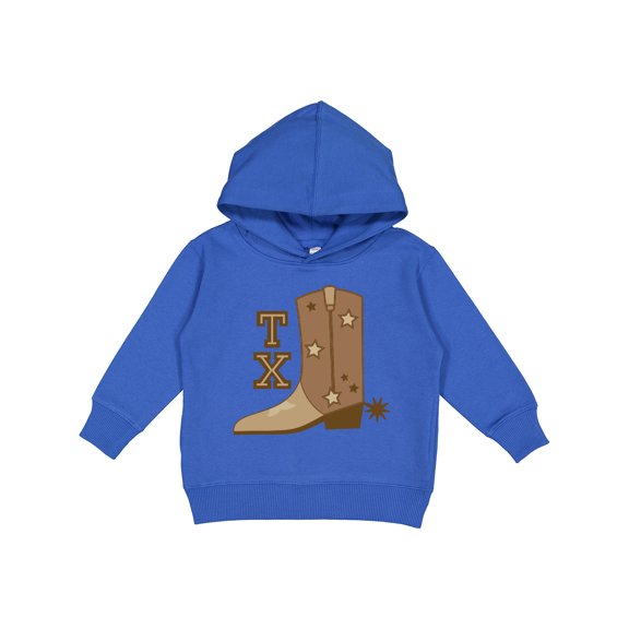 Inktastic Texas Cowboy Boot Toddler Hoodie