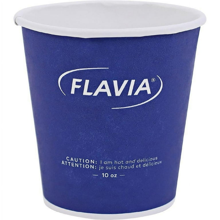 Flavia 10 oz Hot Beverage Paper Cups - 1000 / Carton - Blue - Paper - Beverage, Hot Drink Flavia 10 oz Hot Beverage Paper Cups - 1000 / Carton - Blue - Paper - Beverage, Hot Drink