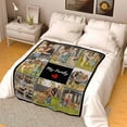 thumbnail image 5 of Picture Blankets Customized, 10 Photos Customized Blanket, Custom Picture Blankets, Gifts for Sister Dad Mom Daughter Son A Blankets, 5 of 5