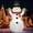 Classic Snowman, variant on Joyfy 6ft Christmas Inflatables Snowman Outdoor Decorations,Stacked Snowman Christmas Blow Ups with Built-in LEDs for Holiday Party Garden Yard Lawn Decor
