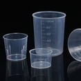 thumbnail image 2 of Enqiretly 50piece Plastic Measuring Cups For Accurate And Precise Measurements Reusable Transparent Scale Cups, 2 of 6