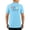 Light Blue, variant on Men's Fishing Swim Graphic Shirts Short Sleeve Sun Protection UV UPF 50+ SPF Tee Quick Dry Lightweight Water Tops