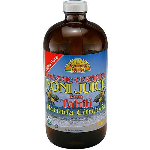 Dynamic Health Organic Noni Juice From Tahiti Morinda Citrifolia, 32 Oz