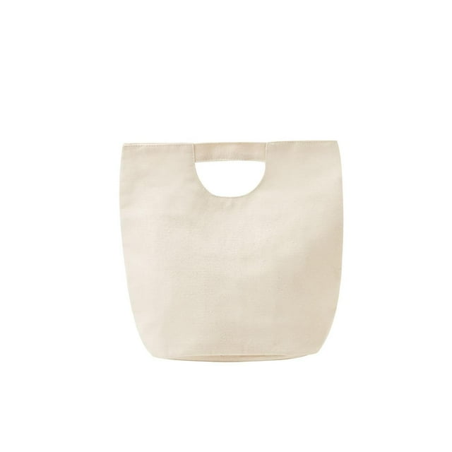 Lonchera promocional con broche imantado-Lunch beige 32 x 29 x 14