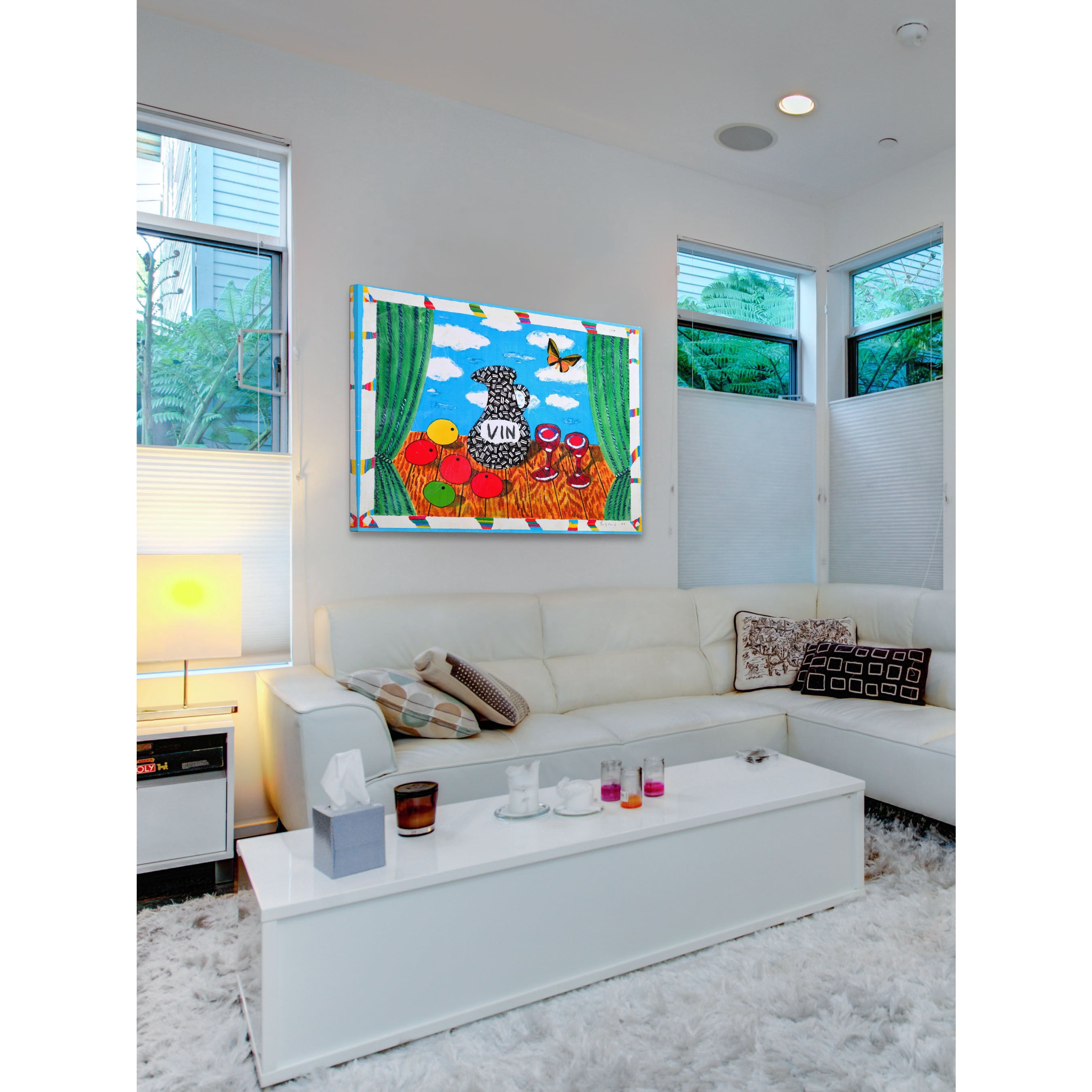 Marmont Hill "Le Vin" by Wayne Ensrud Painting Print on Canvas