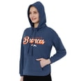 thumbnail image 3 of Ladies NFL Denver Broncos Jumpsky Fleece Long Sleeve Hooded Top, 3 of 3