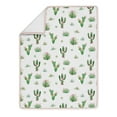 thumbnail image 2 of Sweet Jojo Designs Cactus Floral Pink and Green 4 Piece Crib Bedding Set, 2 of 6