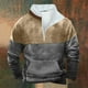 thumbnail image 1 of pstuiky camisetas de manga larga para hombre, Sudadera informal de manga larga y cuello alto con bolsillo y cremallera de invierno para hombre Tops de hombre xxl, 1 of 3