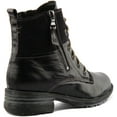 thumbnail image 3 of Josef Seibel Sandra 91 Women's Lace Up Leather Ankle Boot With Side Zip In Navy Size 6, 3 of 6